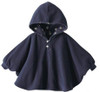 Fleece Combi Baby Coat Babe Cloak Two-sided Outwear Floral Baby Poncho Cape Infant Baby Coat Children's Clothing
