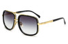 Flat Top Hot Square Sunglasses Men Women Luxury Brand Design Couple Lady Celebrity Brad Pitt Sun Glasses Super star Eyewear