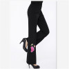 Flare Pants Women High Waist Long Trousers Black Formal Office Pants Plus Size 6XL Embroidery Dance Trousers Skinny Pants Flare Pants Women High Waist Long Trousers Black Formal Office Pants Plus Size 6XL Embroidery Dance Trousers Skinny Pants