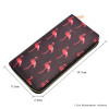 Flamingo Print Women Fashion Long Purse Mujer Clutch Phone Case PU Leather Girls Card Holder Bag Female Wallet