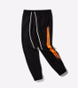 high quality 2017 Fashion Split Side Stripe Elastic Waist joggers Full Length Pants Men hip hop Casual sweatpants High Street