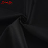 High Quality 100% Cotton Fabric Twill Black Classic Color Home Textile Material Sewing Soft Cloth Tela For Bedding Crafts