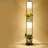 Modern Lamp Stand With Plants