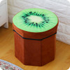 High capacity Folding Box Funny Fruit storage Box Stool Sundries Organizer Office Desk Home Storage Box Home Office Storage Box