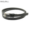 CharmDemon Hot Sale Beautiful Woman Multicolor Small Candy Color Thin Leather Belt st19