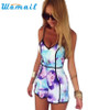 CharmDemon 2016 1PC Sexy Women V-Neck Floral Casual Jumpsuit Playsuit Rompers Trousers jy5