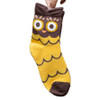 CHAMSGEND WillBeen 3D Animals Striped Cartoon Socks Women Owl Footprints Cotton Socks Floor Fashion Jan19