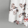 CHAMSGEND Shirt Women Summer Chiffon Tops Sleeveless Blouses For Women Clothes Ruffle Elegant Vintage Drop Shipping Gifts