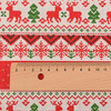 Chainho,Christmas Series,Printed Cotton Linen Fabric For DIY Quilting &amp; Sewing Sofa,Table Cloth,Curtain,Bag,Cushion Material