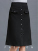 NYFS 2018 New Autumn Winter woolen Plaid Skirts Fashion PLaid Hip skirt Women Slim Office Skirt Faldas Mujer Saias