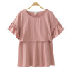 Nursing Tops Breast Feeding Tees Maternity Clothes Breastfeeding Pregnancy T Shirt Clothes For Pregnant Women Plus Size Wear