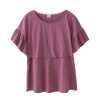 Nursing Tops Breast Feeding Tees Maternity Clothes Breastfeeding Pregnancy T Shirt Clothes For Pregnant Women Plus Size Wear