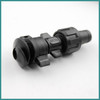 NuoNuoWell By-Pass Connector Valve 5pcs-pack For Soft Pipe 16MM Irrigation Drip Tape Line With Camlock
