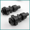 NuoNuoWell By-Pass Connector Valve 5pcs-pack For Soft Pipe 16MM Irrigation Drip Tape Line With Camlock