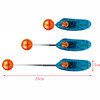Novelty Stretchable Design Pet Training Clicker Dog Cat Agility Training Clickers Bird Whistle Commander Supplies Accessory