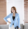 Novelty Purple Spring Fall Formal Uniform Styles Blazers Jackets Coat For Women Professional Business Female Blaser Tops Outwear