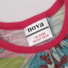 NOVA kids clothing short sleeve summer dresses dora printed dresses girls children's frocks dora kids dresses baby girl clothes