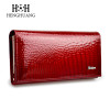 HH Luxury Fashion Alligator Leather Women's Clutch Wallets Crocodile Hasp Ladies Purse Women Clutch Purse
