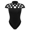 Heyouthoney New Summer Women Sexy Nightclub Bodycon Jumpsuit Bodysuit Short Sleeve Hollow Out Backless Rompers Jumpsuit Overalls