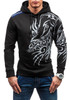 HEYKESON 2017 Hoodies Men Hombre Hip Hop Mens Brand Letter Hooded Zipper Hoodie Sweatshirt Slim Fit Men Hoody Large Size XXXL
