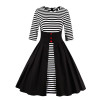 HeyGalSing Plus Size Vintage Dress 2017 Women Autumn Elegant Vestidos 50s 60s Vestido Retro Dresses Party Clothing 3XL 4XL 5XL