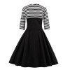 HeyGalSing Plus Size Vintage Dress 2017 Women Autumn Elegant Vestidos 50s 60s Vestido Retro Dresses Party Clothing 3XL 4XL 5XL