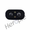 Heropie Remote Dog Training Collar Black Trainer Pet Double Heads Repeller High Quality Training Device with LED Light Outdoor