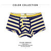 Heroes Pink New Men Underwear Boxers Sexy Striped Cotton Underwear Men Fashion Brand Men Shorts Boxer Wholesale Underwear