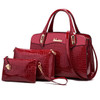 HerMerce Shoulder Bags Women Bags Handbags Women Famous Brands Crocodile Leather Bag Female Bag Bolsa Feminina De Marca Famosa