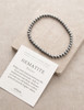 Hematite Mini Gemstone Energy Bracelet
