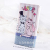 Hello Kitty Women Wallets Long Dull Polish PU Leather Wallet Female Double Zipper Clutch Coin Purse Ladies Wristlet Bolsas