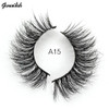Genailish Lashes 3D Mink Lashes Thick False Eyelashes 19 Styles Full Strip Eyelash Fake Eye Lashes cilios mink A14