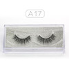 Genailish 3D Mink Eyelashes Upper Real Mink Lashes Soft Natural False Eyelashes 1 pair Handmade Fake Eye Lashes Extension-A13