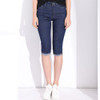 GAREMAY Capris Womens Jeans For Lady Denim High Stretch Summner 2018 Slim Skinny Jeans For Woman High Waist Jean Femme Pants