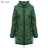 Gamiss Ultra Light Women's Winter Jacket Fashion Hooded Down Coat Plus Size 2XL Jackets 90% White Duck Down Slim Warm Long Coats