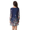 ILISMABA Fall The New Ms Fashion Harajuku Chiffon Long Sleeve Dresses Printing Floral Pattern High Quality Women Brands Dresses