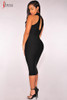 IDress Summer Dress 2017 Black Sexy Hollow Mesh Patchwork Knee Length Bodycon Bandage Sexy Dresses Party Night Club Dress IDress Summer Dress 2017 Black Sexy Hollow Mesh Patchwork Knee Length Bodycon Bandage Sexy Dresses Party Night Club Dress