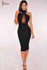 IDress Summer Dress 2017 Black Sexy Hollow Mesh Patchwork Knee Length Bodycon Bandage Sexy Dresses Party Night Club Dress IDress Summer Dress 2017 Black Sexy Hollow Mesh Patchwork Knee Length Bodycon Bandage Sexy Dresses Party Night Club Dress