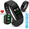 ID107 Heart Rate Smart Bracelet Watch Heart Rate Monitor Pedometer Smart Band Wireless Fitness Tracker Wristband for Android iOS