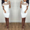 Fashion Women Bodycon Party Dress 2017 New  Summer Dress Hollow Sexy Club Mini Dresses Pencil Sheath Dress
