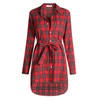 Fashion Women Blouses Long Sleeve Plaid Shirts Turn Down Collar Shirt Casual Ladies Tops Tunic Feminine Irregular Blouses LJ5932