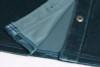 Fashion Women Blouse Shirt Long Sleeve Velvet Shirt Button Turn Down Collar Shirt Feminine Blouses Blue Ladies Tops LJ8153R