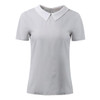 Fashion WJ Women Casual Blouse Short Sleeve Loose Summer Chiffon Shirt Tops Shirt Blouse Women Clothing