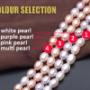 Fashion wedding natural freshwater pearl bracelet women,multic color 925 sterling silver bracelet jewelry charm birthday gift