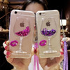 Quicksand Wine Glass Phone Cases for iPhone 7 7 Plus 6s 6 Plus