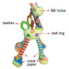 Quality deer plush toys bed baby mobile hanging baby rattles toy giraffe with bell ring infant teether Toys gift