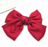 Quality Big Large Beautiful Girls' Silk Bow Barrette Hair Clips Women Hair Accessories Quality Big Large Beautiful Girls' Silk Bow Barrette Hair Clips Women Hair Accessories