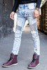 High Quality Design Fashion Men's Classic Jeans Straight Full Length Casual Jeans Men Hip Hop Biker Jeans Slim Skinny Jeans Men