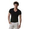 High Quality Cotton T-Shirt Men Brand XUBA T Shirts Men Sexy V Neck Mens T Shirts Simple Plain Colors Tee Tops White T Shirt