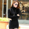 High quality cashmere sweater pullover high collar turtleneck sweater turn-down collar solid color women's basic sweater